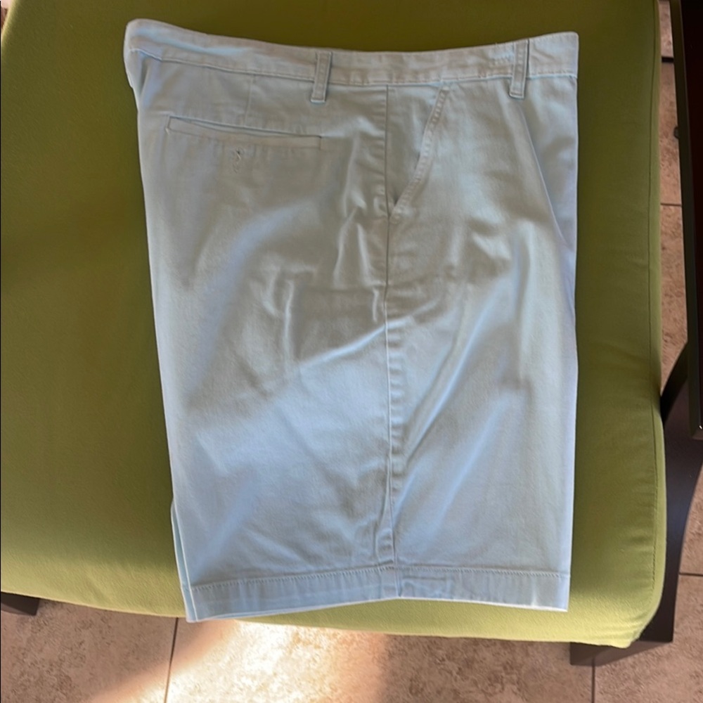 George Blue Flat Front Shorts for Casual Summer Wear